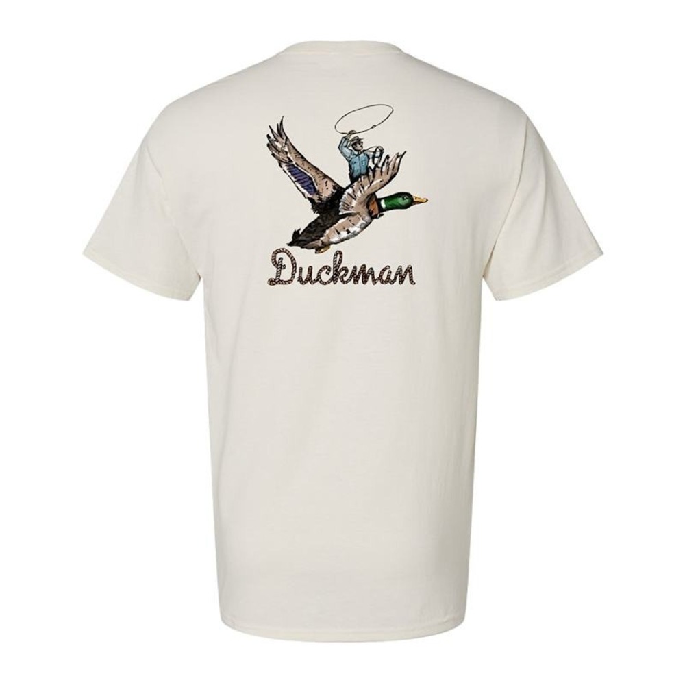 Men_s Natural Riley Green Duckman Short Sleeve Shirt